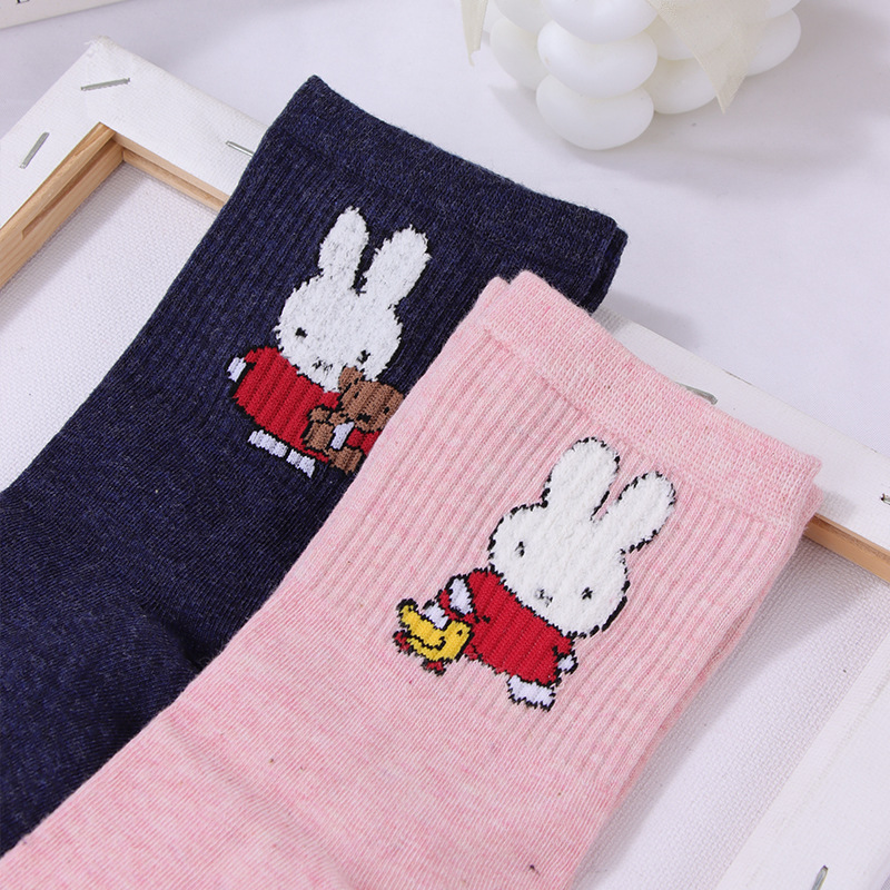 Women'S Shoes For Crews - Kawaii Miffy Crew Socks Women Socks